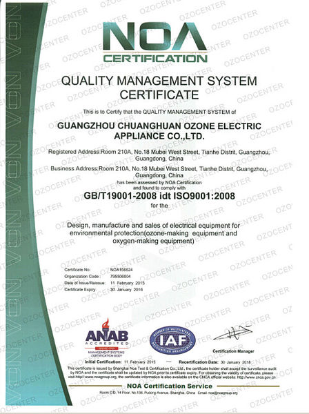 China Guangzhou OSUNSHINE Environmental Technology Co., Ltd Perfil de la compañía