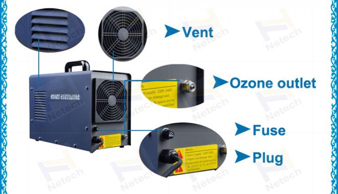 Purificador frío 110V 3g 5g 6g 7g del aire del generador del ozono del hogar de la descarga de corona